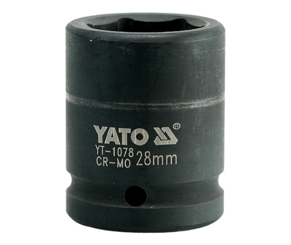 Poza cu YATO Cheie tubulara hexagonala de impact 3/4'' 28mm 1078 (YT-1078)