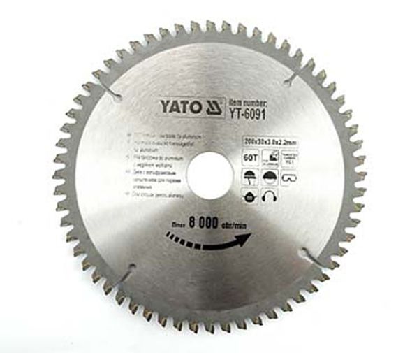 Poza cu YATO Panza de ferastrau circular 250x30mm 100-Z 6095 (YT-6095)