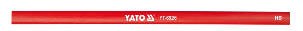 Poza cu YATO Creion de tamplarie RED 245mm (144 Buc.) 6926 (YT-6926)