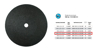 Poza cu INCOFLEX Disc debitare metal 350 x 3,5 x 25,4mm (M41-350-3.5-25A24R)