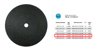 Poza cu INCOFLEX Disc debitare metal 350 x 3,5 x 32mm (M41-350-3.5-32A24R)