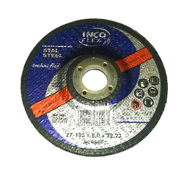 Poza cu INCOFLEX Disc debitare metal 125 x 8 x 22,2mm (M27-125-8.0-22A24S)