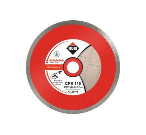 Poza cu RUBI Disc diamantat CPR 115 SUPERPRO (30972)