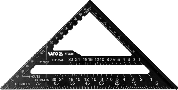 Poza cu YATO Echer de tamplarie 180mm (YT-70786)