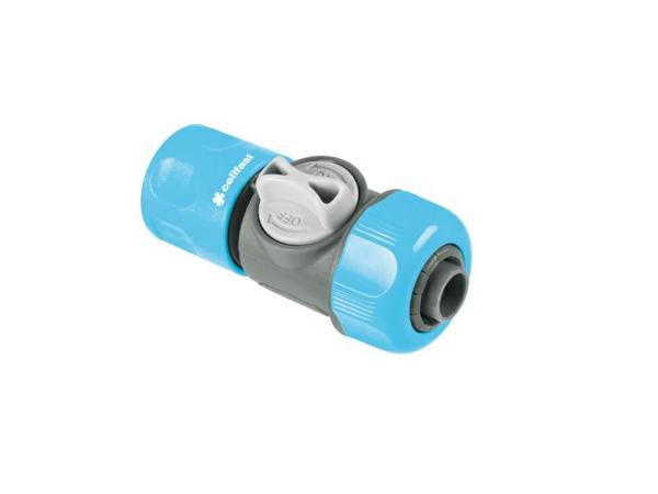 Poza cu CELLFAST QUICK COUPLING FOR 1/2 ''GARDEN HOSE WITH IDEAL VALVE (52-330)