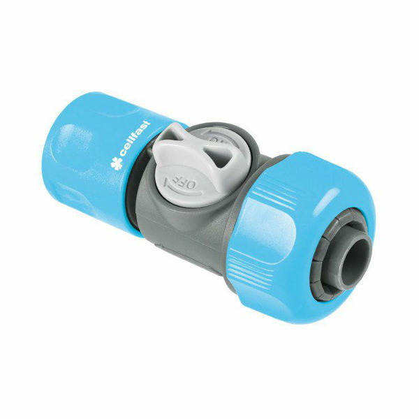 Poza cu CELLFAST QUICK COUPLING FOR 3/4 ''GARDEN HOSE WITH IDEAL VALVE (52-331)