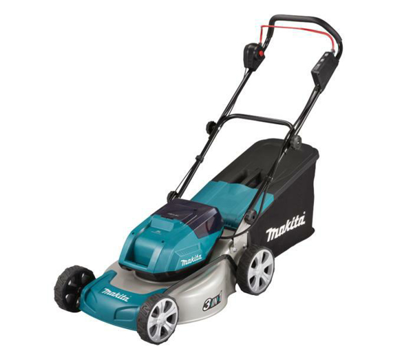 Poza cu MAKITA Masina de tuns iarba 2x18V 46cm WITHOUT BATTERIES AND CHARGER DLM460Z (DLM460Z)