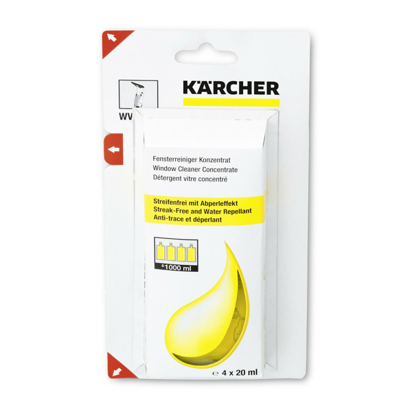 Poza cu KARCHER GLASS CLEANER CONCENTRATED RM 503 4x20ml (6.295-302.0)