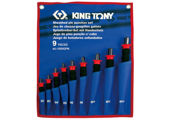Poza cu KING TONY Dorn de Impact SET 9 Buc 2 - 14mm (1009GPN)